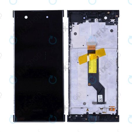 Sony Xperia XA1 G3121 - LCD Display + Touchscreen Front Glas + Rahmen (Black) TFT