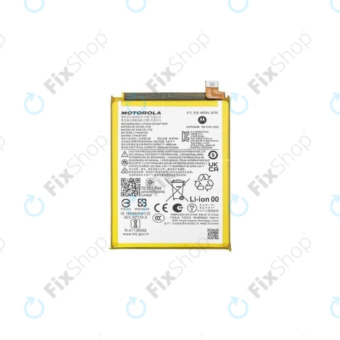 Motorola Moto G04, G24, G34 - Akku Batterie QF50 5000mAh - SB18E20083 Genuine Service Pack