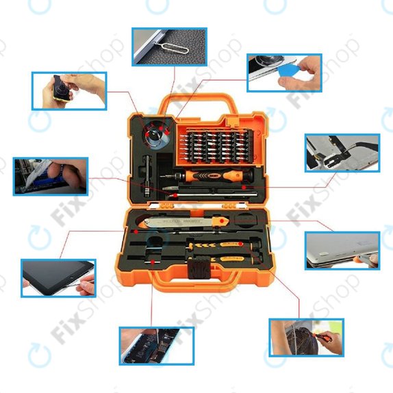 Jakemy JM-8139 - Professioneller Präzisionsschraubendreher-Satz Reparatursatz 45in1