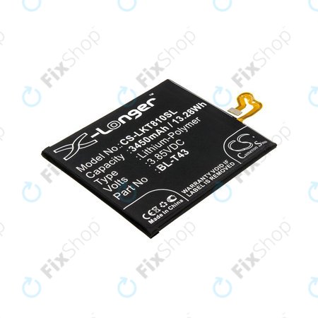 Akku batterie für LG G8S ThinQ, ThinQ Global, 3450mAh, Li-Pol, 3.85V, BL-T43, HQ