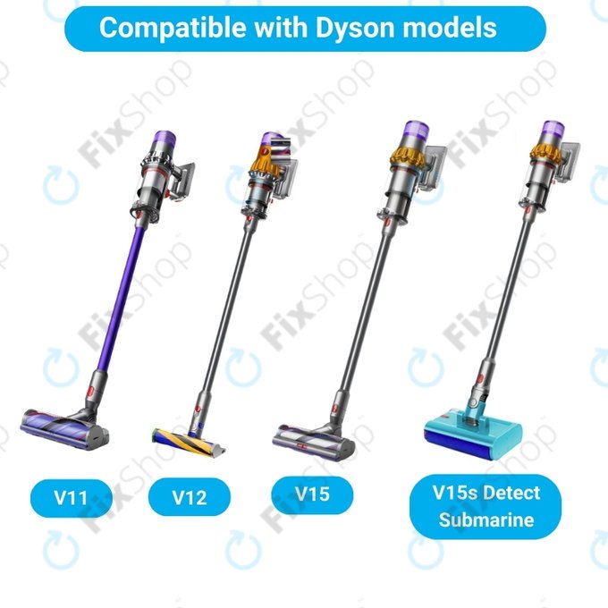 Dyson V11, V12, V15, V15s Detect Submarine - Slim Fluffy Hauptbürste (Soft Roller)