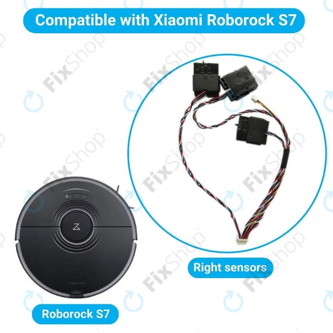 Xiaomi Roborock S7 - Sturzsensoren (Rechts)