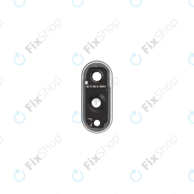 Samsung Galaxy S25 Edge - Rückfahrkameraglas + Rahmen (Titanium Silver)