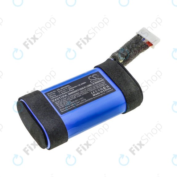 Batterie für JBL PartyBox On-The-Go, 3000mAh, Li-Ion, 7.4V, SUN-INTE-265, HQ