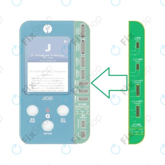 JC V1S, V1SE - Bildschirmhalterung für iPhone 12, 12 mini, 12 Pro, 12 Pro Max