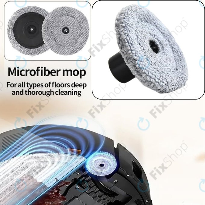 Xiaomi Roborock Saros 10 - Seitliches wischpad