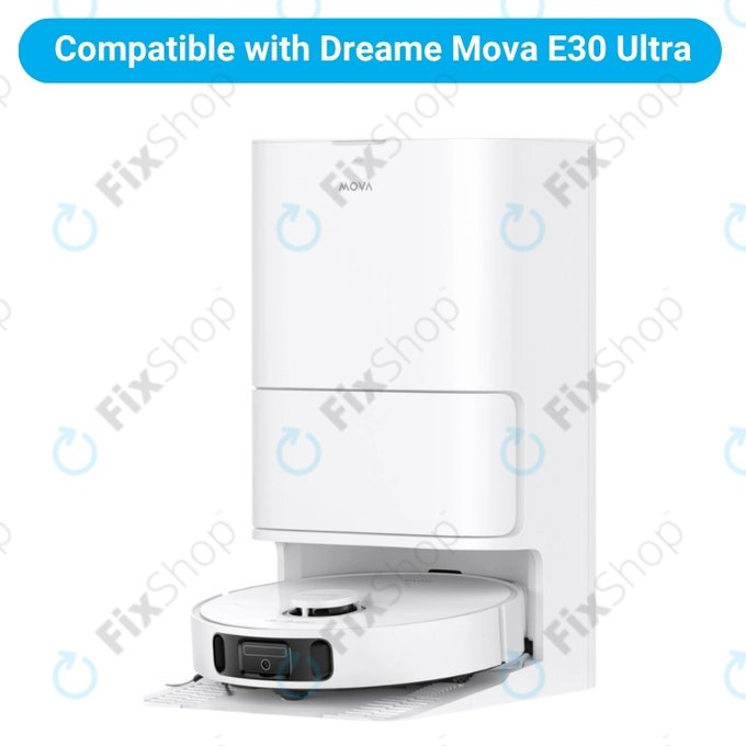 Ersatzteilset für Xiaomi Dreame Mova E30 Ultra (1x Hauptbürste, 2x Filter, 2x Seitenbürste)
