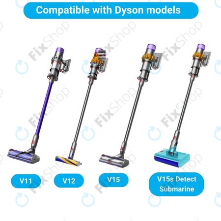 Dyson V11, V12, V15, V15s Detect Submarine - Slim Fluffy Hauptbürste (Soft Roller)