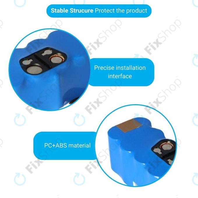 iRobot Roomba 500, 600, 700, 800, 900-series, R3, Scooba 450, Vileda 137173 - Akku Batterie 11702, GD-Roomba-500, VAC-500NMH-33 Ni-MH 14.4V 4000mAh