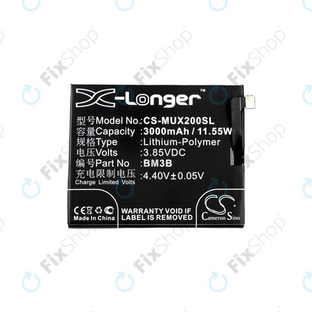 Xiaomi Mi Mix 2, 2S - Akku Batterie BM3B 3000mAh HQ