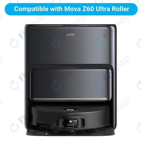 Ersatzteilset für Mova Z60 Ultra Roller (2 Paare Hauptbürsten, 4x Filter, 4x Seitenbürste, 4x Wischtuch, 4x Staubbeutel)