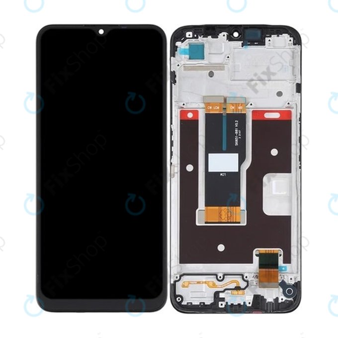 Realme C31 RMX3501 - LCD Display + Touchscreen Front Glas + Rahmen TFT