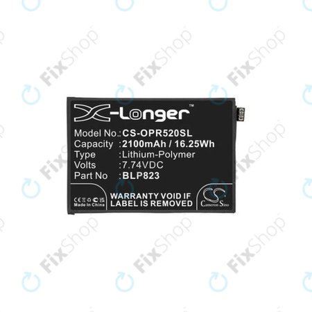 Oppo Reno 5 Pro - Akku Batterie BLP823 2100mAh HQ