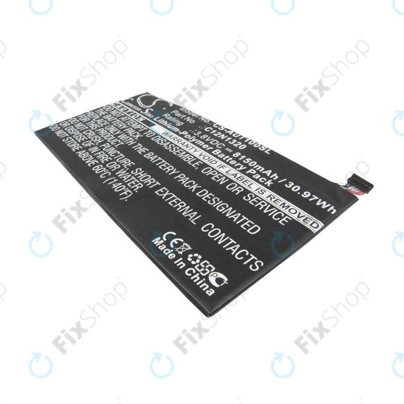 Akku batterie für Asus Transformer Book T100, 8150mAh, Li-Pol, 3.8V, C12N1320, HQ