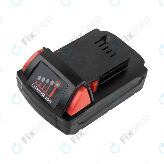 Akku batterie für Milwaukee, Atlas Copco, Berner, 2000mAh, Li-Ion, 18V, M18, HQ