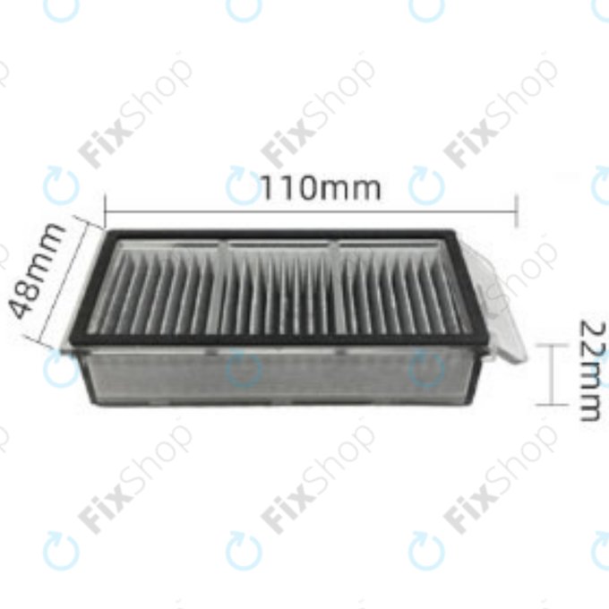 HEPA-Filter, 2 Stk. für Xiaomi Dreame X50 Ultra, L40s Pro Ultra, Mova V50 Ultra, P60