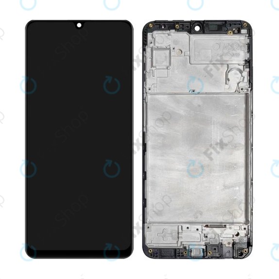 Samsung Galaxy M32 M325F - LCD Display + Touchscreen Front Glas + Rahmen OLED