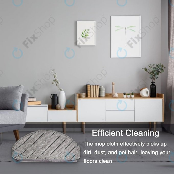 Wischtuch, 2 Stk. für Ecovacs Deebot N20, N20 Plus, N20 Pro Plus