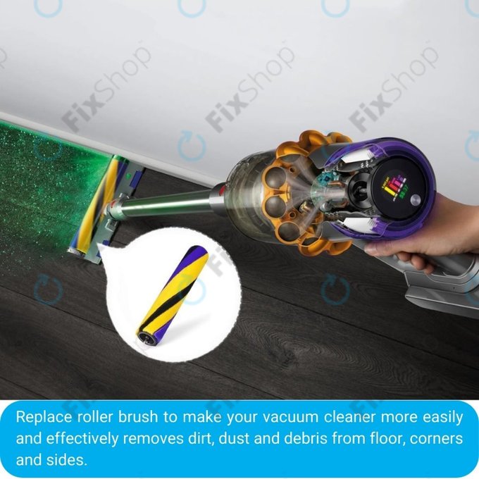 Dyson V11, V12, V15, V15s Detect Submarine - Slim Fluffy Hauptbürste (Soft Roller)