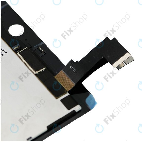 LCD-Display für iPad Air 2, Black, Touchscreen-Glas ohne Rahmen, Refurbished