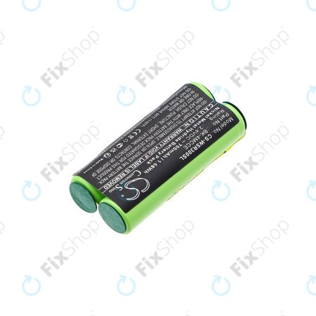 Batterie für Waterpik 900 Sonic Toothbrush, Sensonic Plus Sr-3000, 700mAh, Ni-MH, 2.4V, BK-4MCCE, HQ