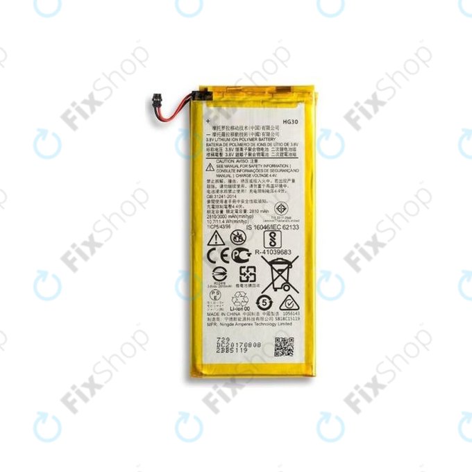 Motorola Moto G5S Plus XT1805, G5S XT1794, G6 XT1925 - Akku Batterie HG30 3000mAh