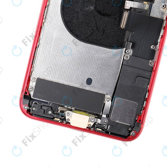 Apple iPhone 8 Plus - Backcover/Kleinteilen (Red)