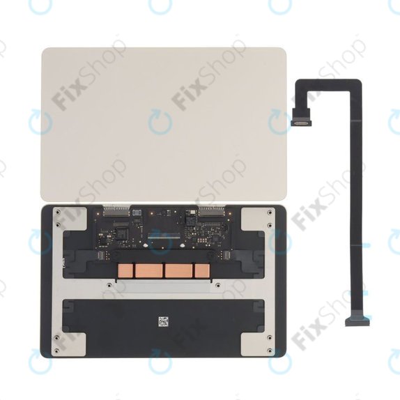 Kompletter Trackpad für MacBook Air 13", A3113 (2024), Starlight, 661-40276, Genuine Apple