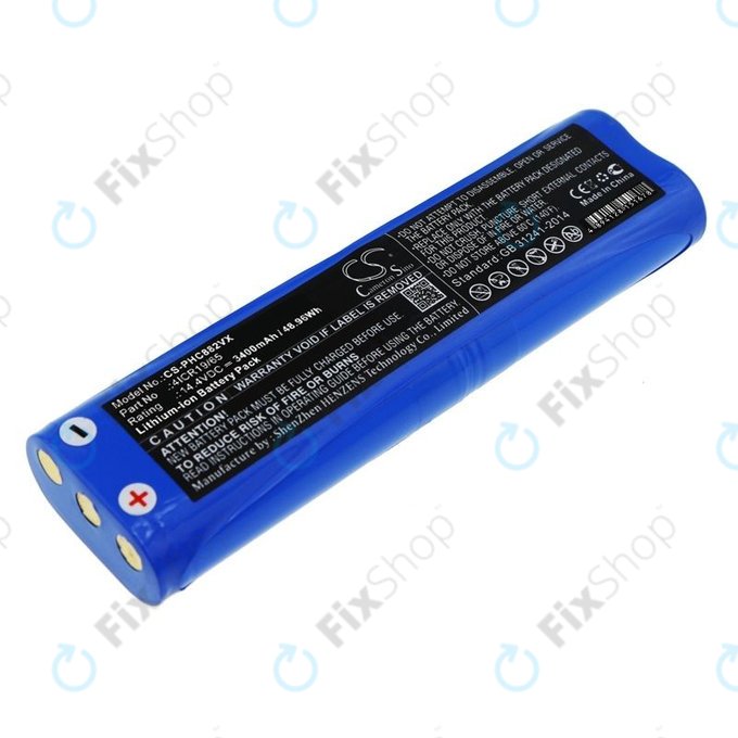 Philips SmartPro Active - Akku Batterie 4ICR19/65 Li-Ion 14.4V 3400mAh HQ