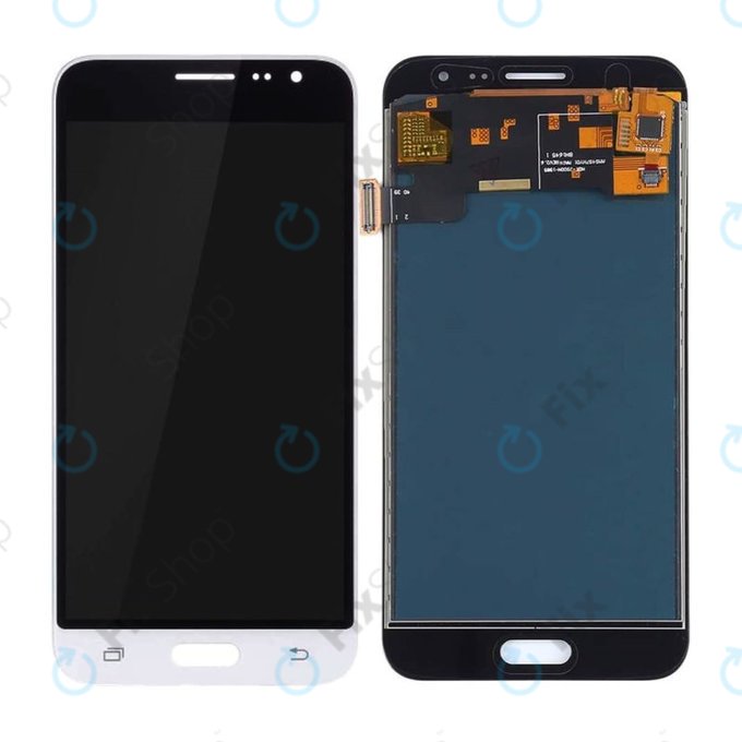 Samsung Galaxy J3 J320F (2016) - LCD Display + Touchscreen Front Glas (White) OLED