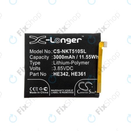 Nokia 5.1 Plus - Akku Batterie HE342 3000mAh HQ