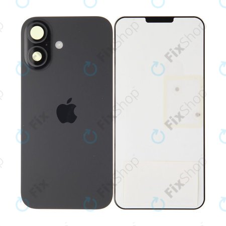 Backcover Glas für iPhone 16 | Black | 661-44801 | Genuine Apple