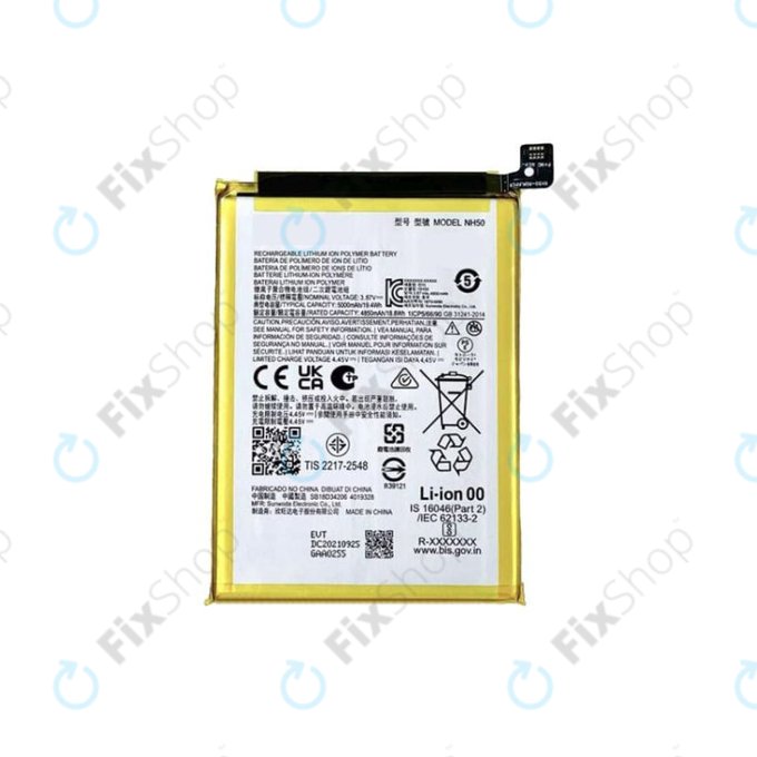 Motorola Moto E13, E32, E32s, G13, G22 - Akku Batterie NH50 5000mAh
