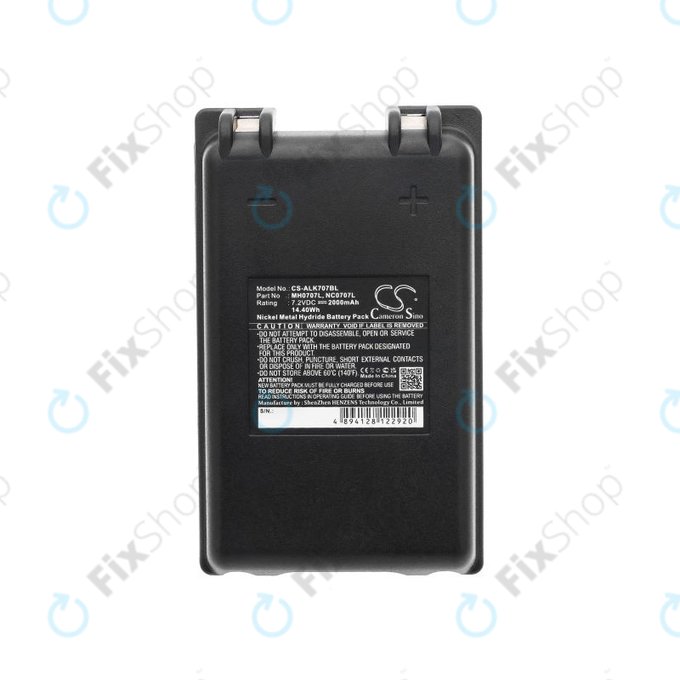 Akku batterie für Autec FUA10, UTX97 Transmitter, 2000mAh, Ni-MH, 7.2V, MH0707L, HQ
