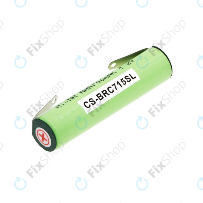 Akku batterie für Philips Norelco QC5055, Braun FreeControl 1715, 700mAh, Ni-MH, 1.2V, 4HGAE-LFU, HQ