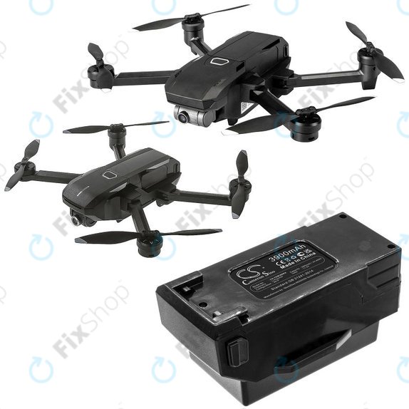 Akku batterie für Yuneec Mantis G, Q, 3900mAh, Li-Pol, 11.4V, YUNB3S2800, HQ