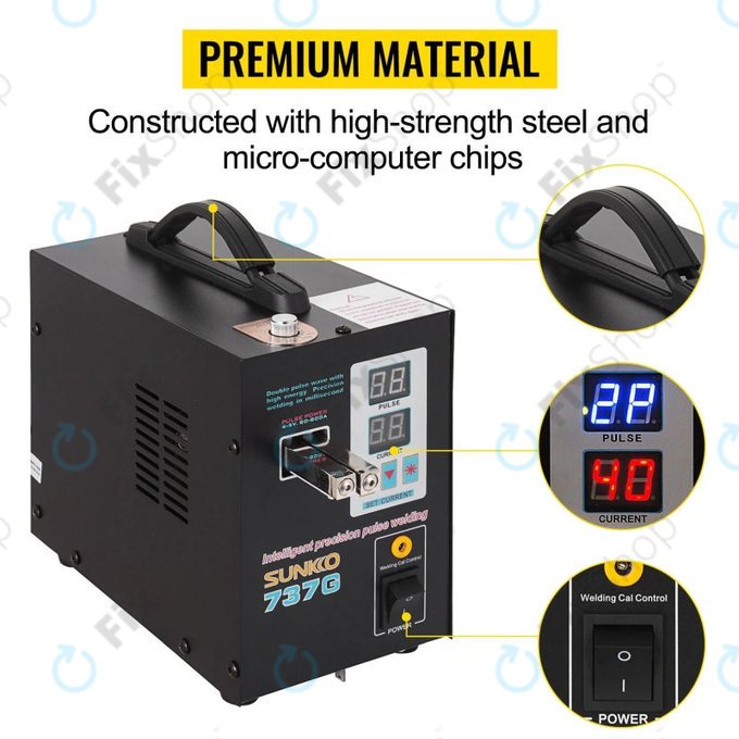 Sunkko 737G - Punktschweißmaschine (1.5KW)