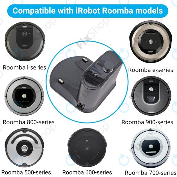 Ladestation für iRobot Roomba 500, 600, 700, 800, 900-series