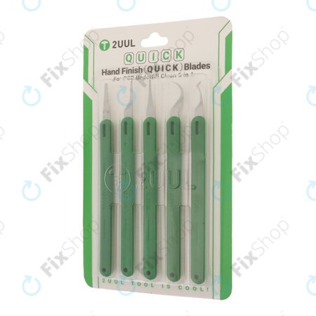 2UUL DA22 Quick Change 5in1 - Präzisionsklingen-Set zum Entfernen von Chips und Kleber