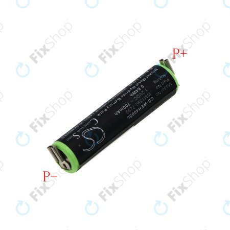 Batterie für Wella Bella, Chromini, Super, Contura HS61, 700mAh, Ni-MH, 1.2V, WM1590-7290, HQ