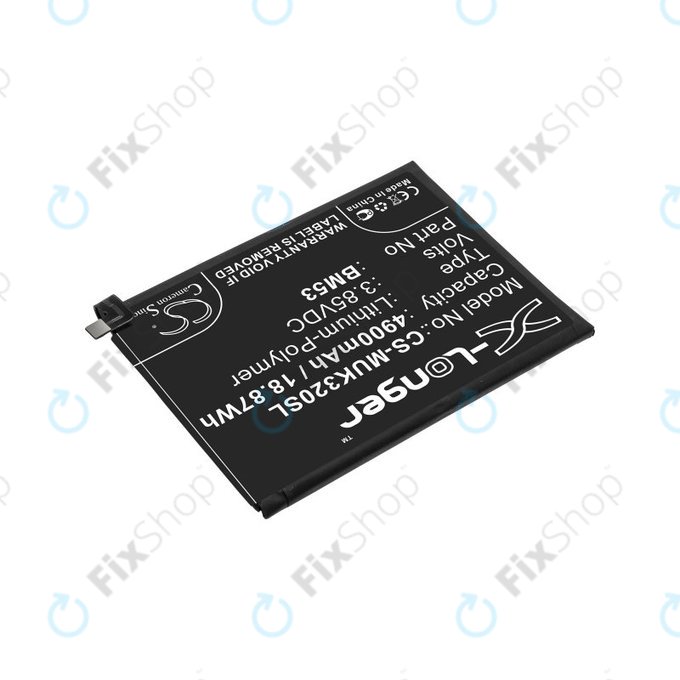 Xiaomi Mi 10T 5G, Mi 10T Pro 5G - Akku Batterie BM53 4900mAh HQ