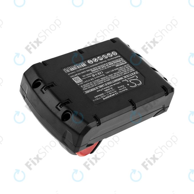 Akku batterie für Milwaukee, Atlas Copco, Berner, 2000mAh, Li-Ion, 18V, M18, HQ