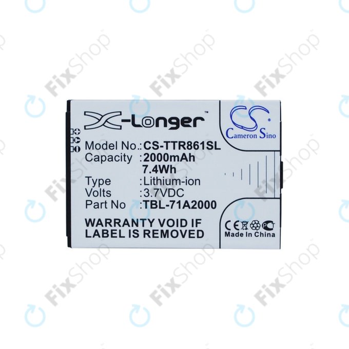 TP-Link M5000, M7000-series, TL-M5350, TL-M7300, TL-TR761, TL-TR861 - Akku Batterie TBL-71A2000 2000mAh HQ