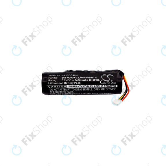 Garmin Alpha 100, DC50, GAA002, GAA003, GAA004, T5, TT10, TT15 - Akku Batterie 010-10806-30, 010-11828-03, 361-00029-02 3400mAh HQ