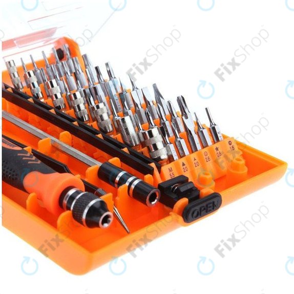 Jakemy JM-8128 - Magnetischer austauschbarer Mehrzweck-Präzisionsschraubendreher-Satz 45in1