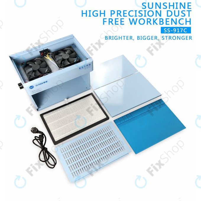 Sunshine SS-917C - Staubfreie Werkbank für Reparaturen