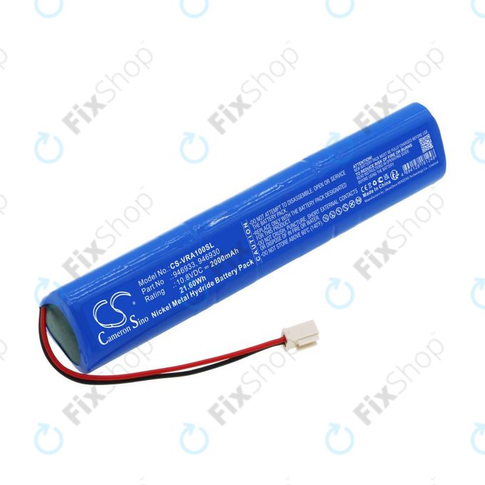 Akku batterie für Velux Rollladen Antrieb, Solar Rollladen, 2000mAh, Ni-MH, 10.8V, 946933, HQ