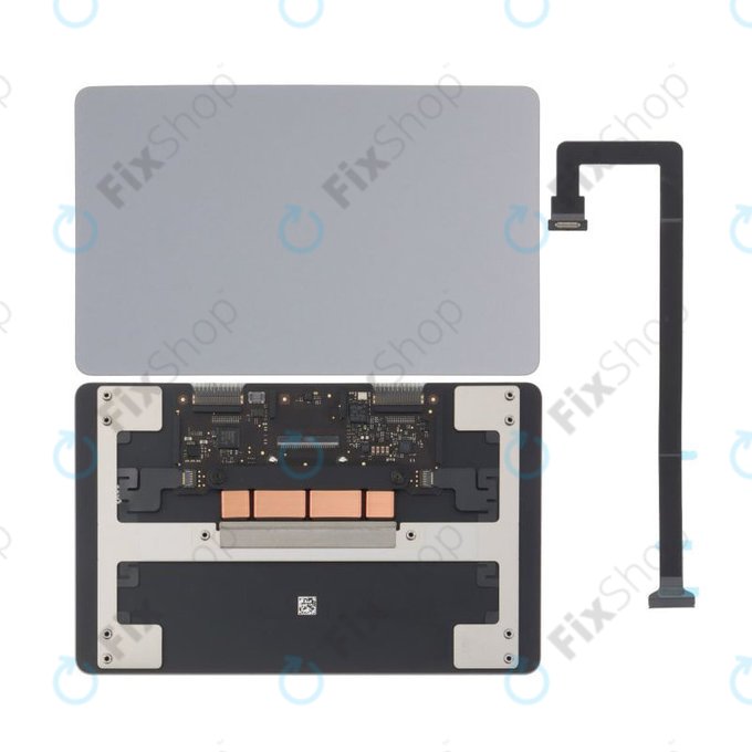 Kompletter Trackpad für MacBook Air 13", A3113 (2024), Space Gray, 661-40274, Genuine Apple