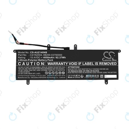 Batterie für Asus ZenBook DUO 14, 4050mAh, Li-Pol, 15.4V, C41N2004, HQ