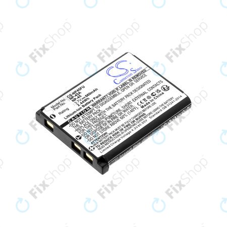 Batterie für Leica, ALBA, Fujifilm, Avision, Praktica, Medion, 660mAh, Li-ion, 3.7V, NP-45, HQ